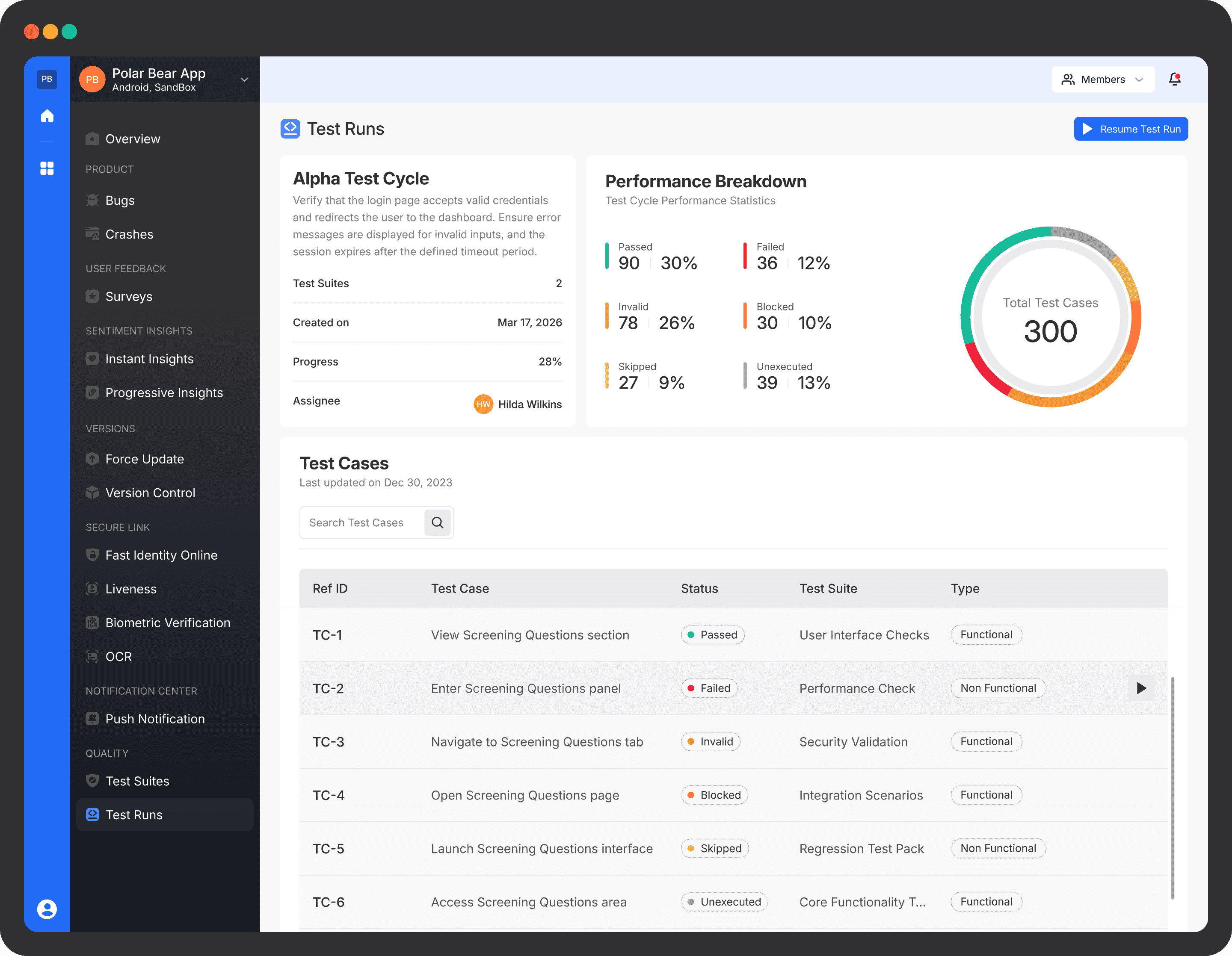qa test case management